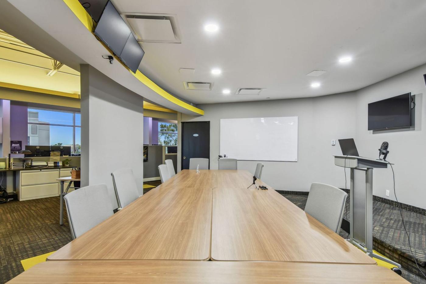 Suite 3060: conference room with a long table